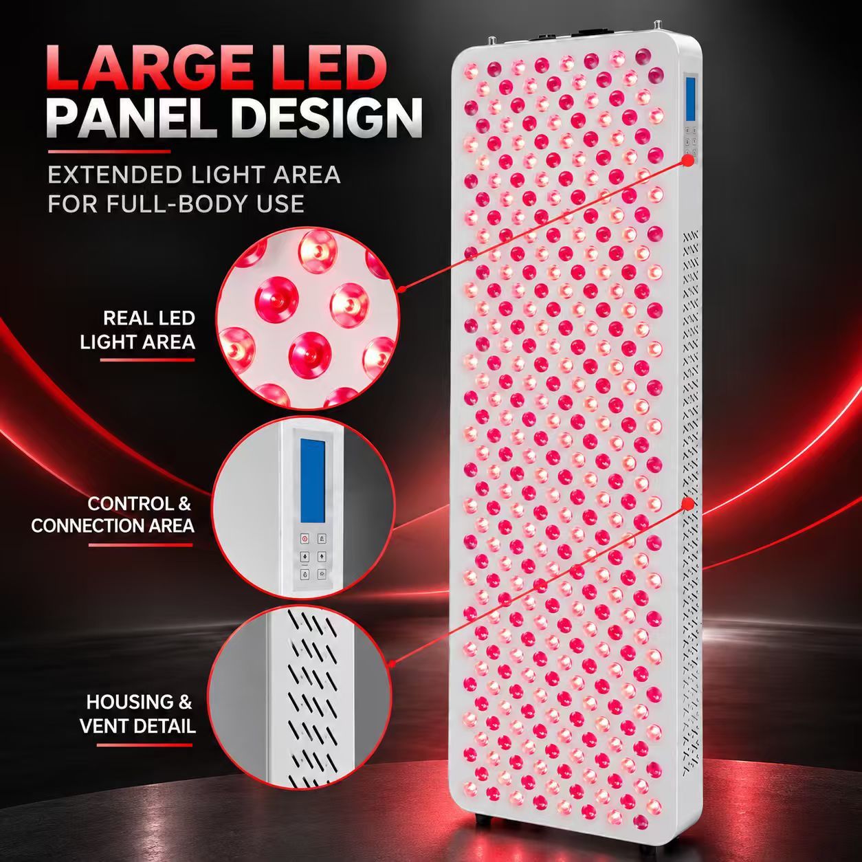 Full Body Red Light Therapy Large Panel Manufacturer | AIMEKO Large-Format LED Photobiomodulation Panel