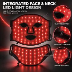 LED Face & Neck Light Therapy Mask Manufacturer | AIMEKO Red Light Beauty Mask  中文：