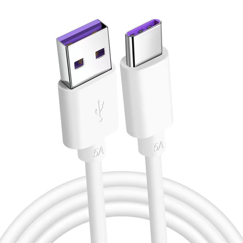 Cable de datos USB a tipo C de PVC de 5 A, MI TIENDA, Cable de datos USB a tipo C de PVC de 5 A