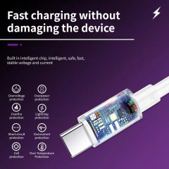 Cable de datos USB a tipo C de PVC de 5 A, MI TIENDA, Cable de datos USB a tipo C de PVC de 5 A