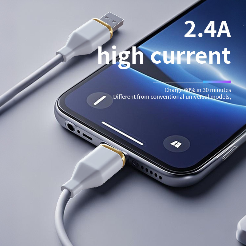 Silicone USB to Type C Data Cable,MY SHOP,Silicone USB to Type C Data Cable