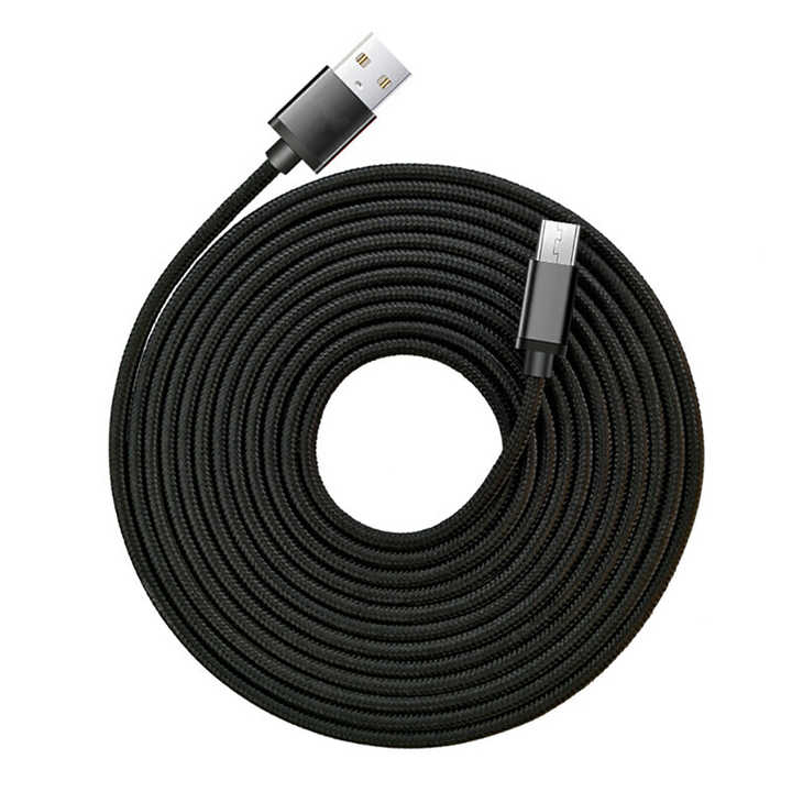 Cables de carga USB-C trenzados retráctiles magnéticos, MI TIENDA, Cables de carga USB-C trenzados retráctiles magnéticos