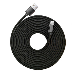 Cables de carga USB-C trenzados retráctiles magnéticos, MI TIENDA, Cables de carga USB-C trenzados retráctiles magnéticos