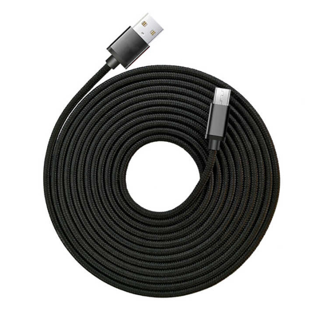 Cables de carga USB-C trenzados retráctiles magnéticos, MI TIENDA, Cables de carga USB-C trenzados retráctiles magnéticos