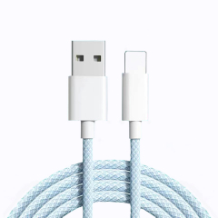 Nylonummantelte USB-C-auf-Lightning-Datenkabel, MEIN SHOP, Silikon-USB-auf-USB-C-Datenkabel
