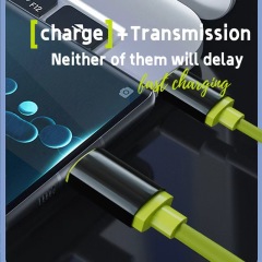 Câble de données USB-C vers Type C en silicone 240 W, MA BOUTIQUE, Câble de données USB-C vers Type C en silicone 240 W