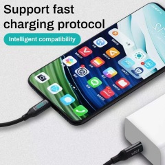 Cables de datos USB C a tipo C con pantalla digital de 100 W, MI TIENDA, Cables de datos USB C a tipo C con pantalla digital de 100 W
