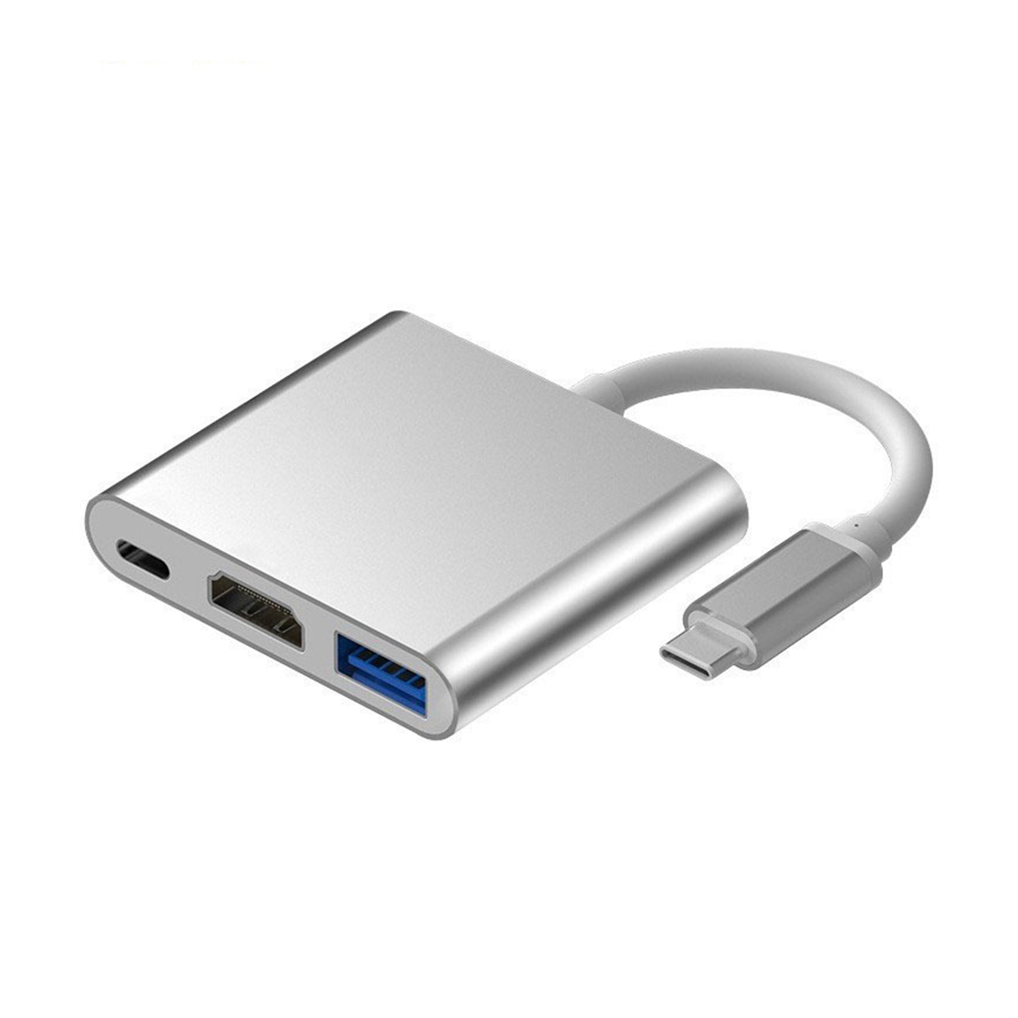 3 in 1 USB-C to HDMI USB 3.0 Adapter Docking Station,DonvisTek,3 in 1 USB-C to HDMI USB 3.0 Adapter Docking Station