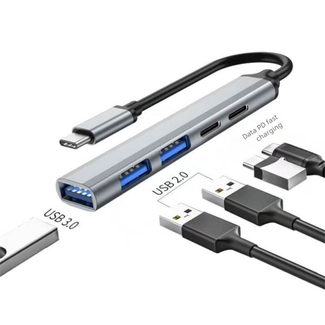 5 in 1 USB C Multiport Docking Station,DonvisTek,5 in 1 USB C Multiport Docking Station