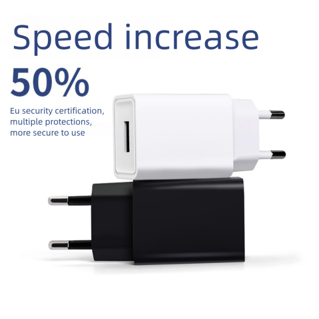 Carregador de Parede USB 5V1A com Plugue EU, DonvisTek, Carregador de Parede USB 5V1A com Plugue EU