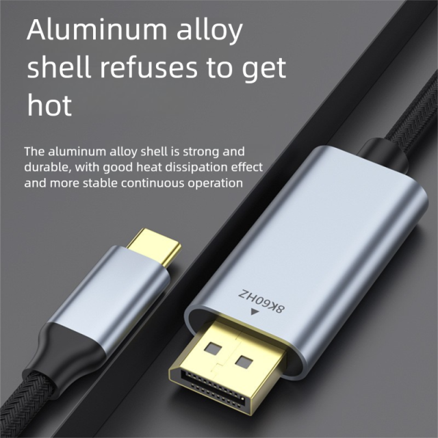 Type C to DisplayPort Cable,DonvisTek,Type C to DisplayPort Cable