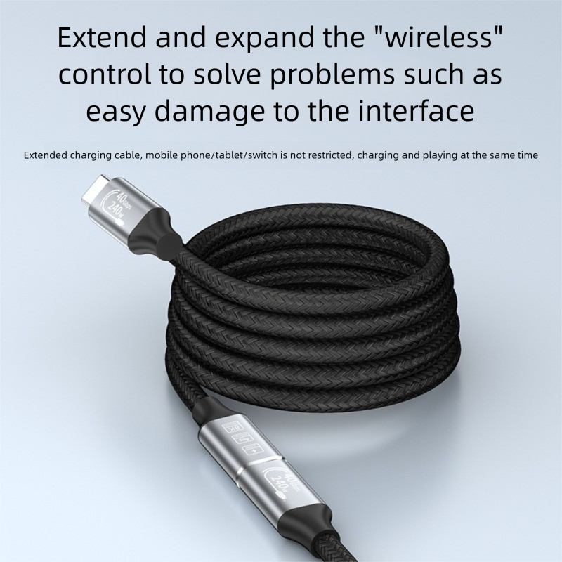 USB4 Type C Male to Female Extension Cable,DonvisTek,USB4 Type C Male to Female Extension Cable