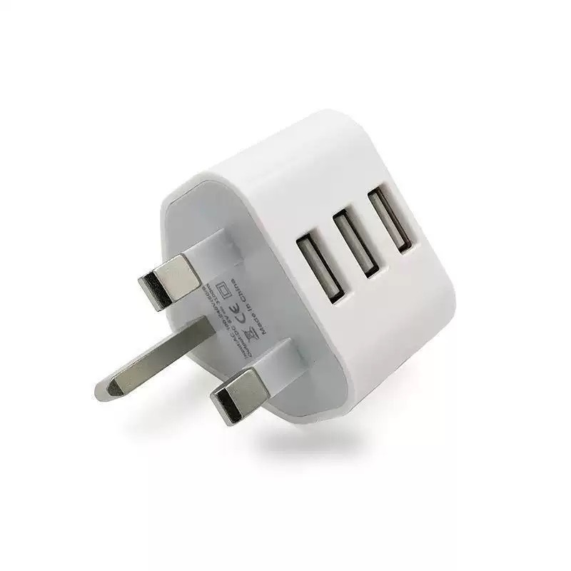 Carregador de Parede USB 5V1A com Plugue UK, DonvisTek, Carregador de Parede USB 5V1A com Plugue UK