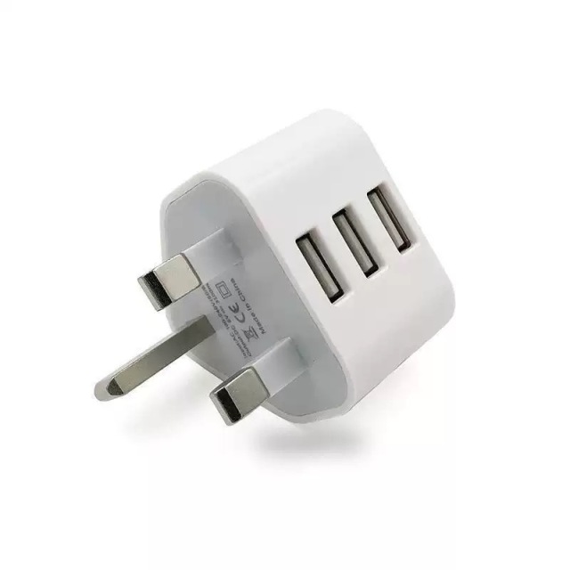 Carregador de Parede USB 5V1A com Plugue UK, DonvisTek, Carregador de Parede USB 5V1A com Plugue UK