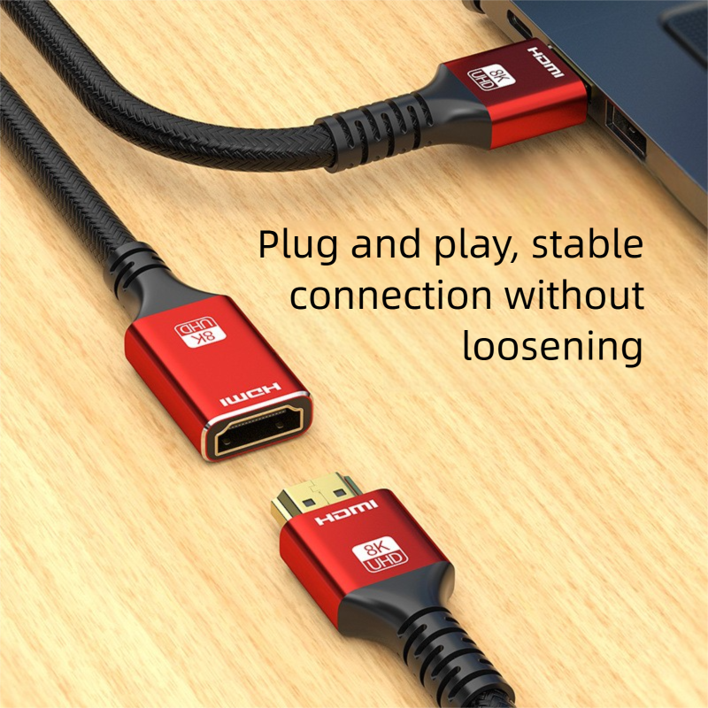 HDMI 2.1 8K High-Speed Cable Male to Female HDMI Cable,DonvisTek,HDMI 2.1 8K High-Speed Cable Male to Female HDMI Cable