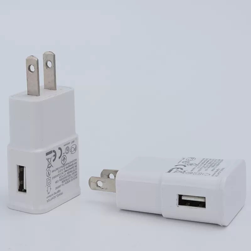 Cargador de Pared USB 5V1A con Enchufe EU, DonvisTek, Cargador de Pared USB 5V1A con Enchufe EU