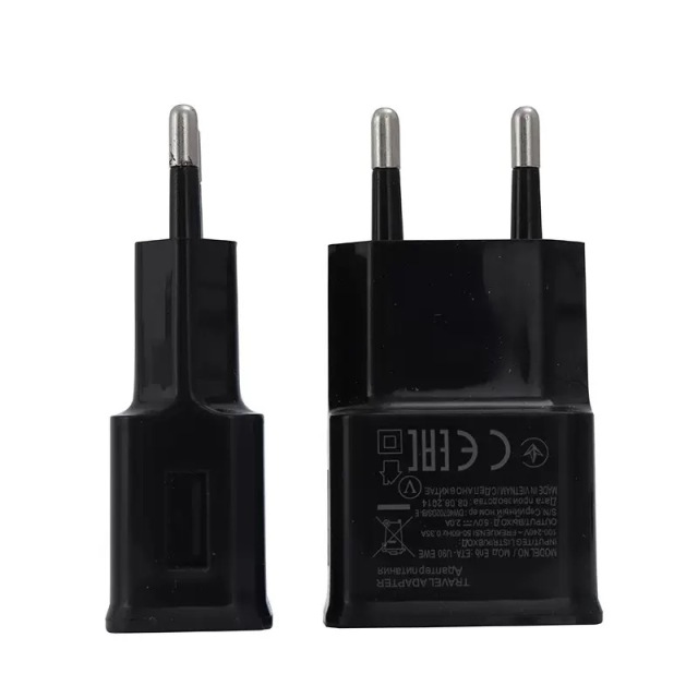 Cargador de Pared USB 5V1A con Enchufe EU, DonvisTek, Cargador de Pared USB 5V1A con Enchufe EU