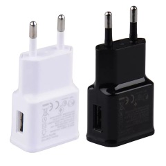 Cargador de pared USB con enchufe EU 5V1A, DonvisTek, cargador de pared USB con enchufe EU 5V1A