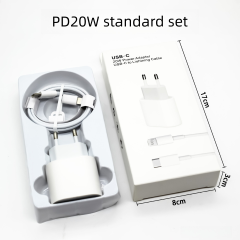 Cargador rápido USB-C PD20W con enchufe EU, DonvisTek, cargador rápido USB-C PD20W con enchufe EU