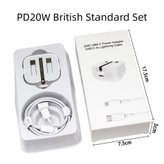 PD20W UK Plug USB-C Fast Charger,DonvisTek,PD20W UK Plug USB-C Fast Charger