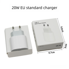 Cargador Rápido USB-C PD20W con Enchufe EU, DonvisTek, Cargador Rápido USB-C PD20W con Enchufe EU
