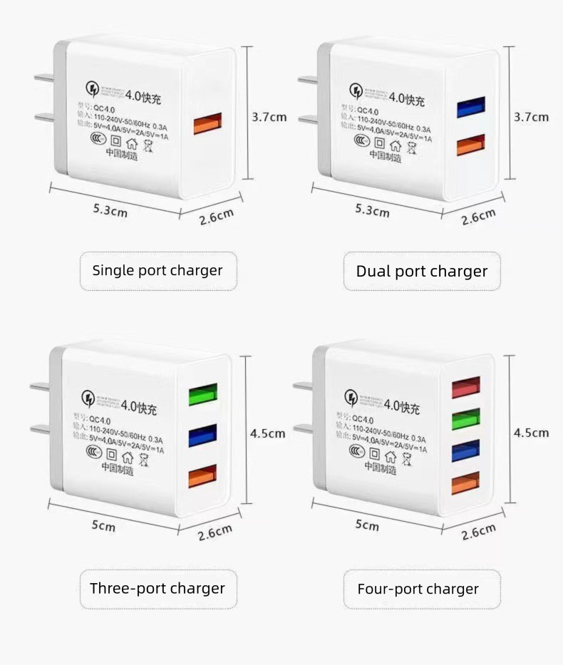 Chargeur mural USB à plusieurs ports 5V2A, DonvisTek, Chargeur mural USB à plusieurs ports 5V2A