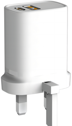 20W/25W/30W Dual‑Port USB‑A + USB‑C Wall Charger,DonvisTek,20W/25W/30W Dual‑Port USB‑A + USB‑C Wall Charger