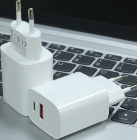 20W/25W/30W Dual‑Port USB‑A + USB‑C Wall Charger,DonvisTek,20W/25W/30W Dual‑Port USB‑A + USB‑C Wall Charger