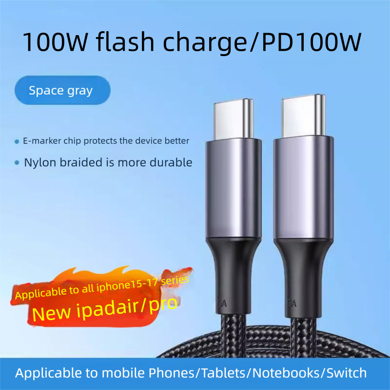Câbles de charge rapide Type C vers Type C Pd6ow, DonvisTek, câbles de charge rapide Type C vers Type C Pd6ow