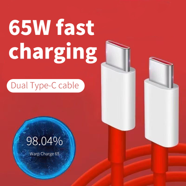 65W Warp Charge Dual Type-C Charging Cable For OnePlus,DonvisTek,65W Warp Charge Dual Type-C Charging Cable For OnePlus