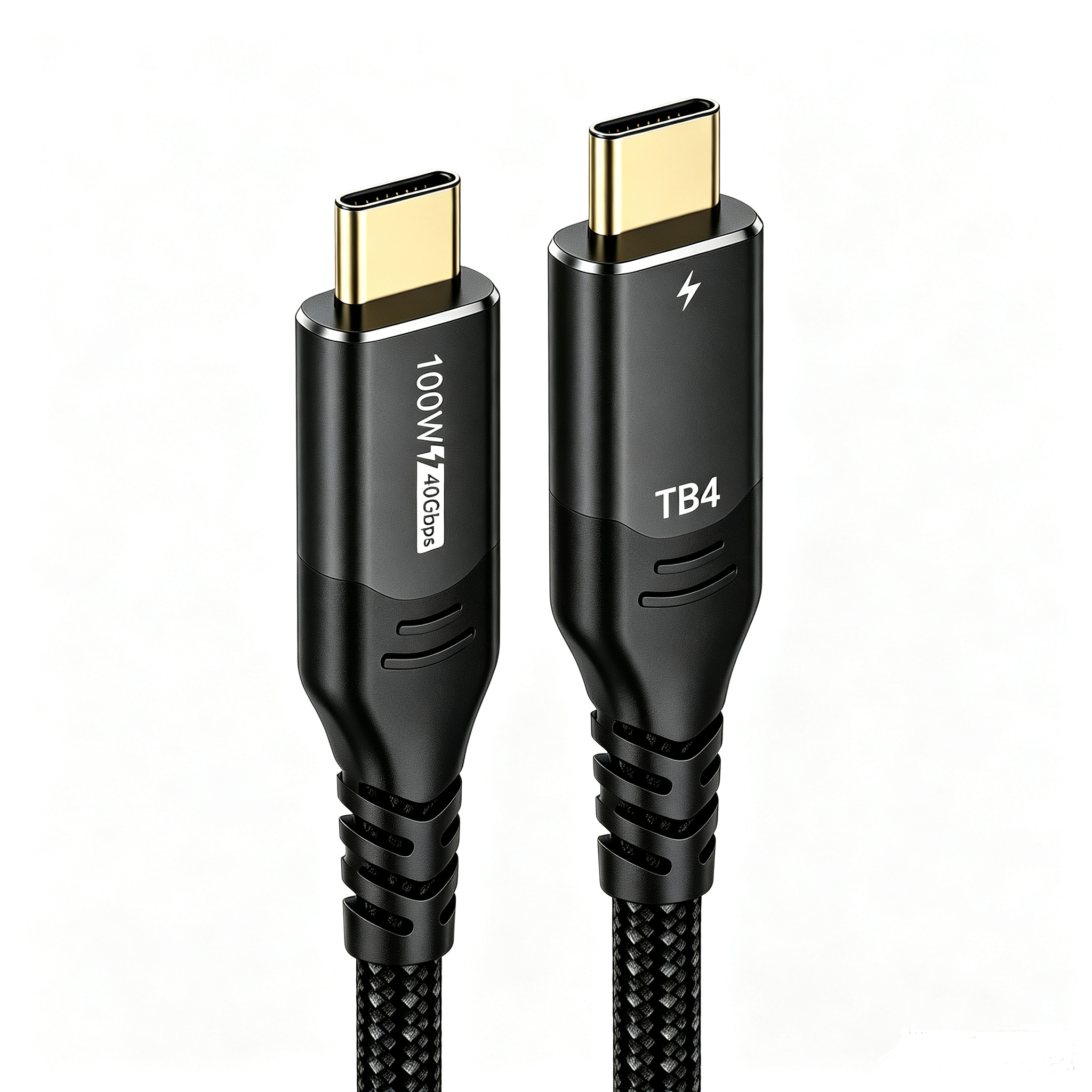 100W USB-C to USB-C Braided Cable | 20Gbps 4K@60Hz Video PD Charging Cable,DonvisTek,100W USB-C to USB-C Braided Cable | 20Gbps 4K@60Hz Video PD Charging Cable