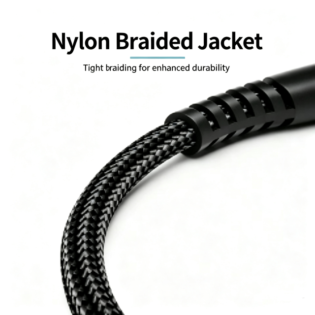 100W USB-C to USB-C Braided Cable | 20Gbps 4K@60Hz Video PD Charging Cable,DonvisTek,100W USB-C to USB-C Braided Cable | 20Gbps 4K@60Hz Video PD Charging Cable