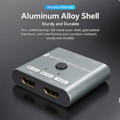 8K HDMI Bi-Directional Switch 2 in 1 Out 1 in 2 Out HDMI 2.1 Switcher,DonvisTek,8K HDMI Bi-Directional Switch 2 in 1 Out 1 in 2 Out HDMI 2.1 Switcher