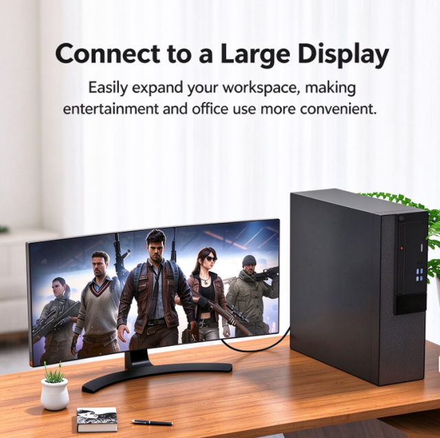 8K DP Male to HDMI Female Adapter, DP to HDMI Converter,DonvisTek,8K DP Male to HDMI Female Adapter, DP to HDMI Converter