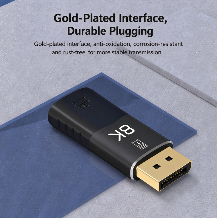8K DP Male to HDMI Female Adapter, DP to HDMI Converter,DonvisTek,8K DP Male to HDMI Female Adapter, DP to HDMI Converter