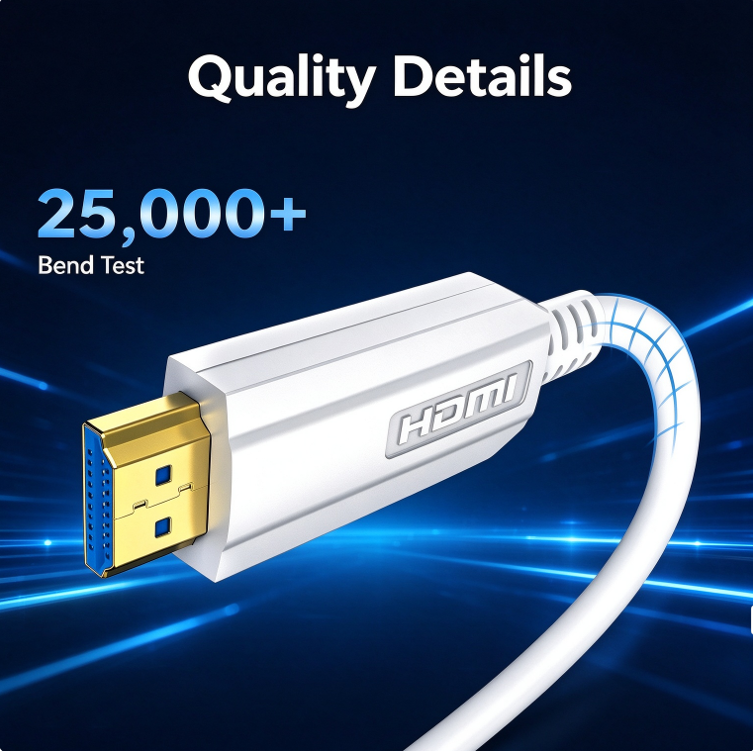 8K HDMI 2.1 Fiber Optic Cable 48Gbps 8K60Hz 4K240Hz HDMI Cable,DonvisTek,8K HDMI 2.1 Fiber Optic Cable 48Gbps 8K60Hz 4K240Hz HDMI Cable