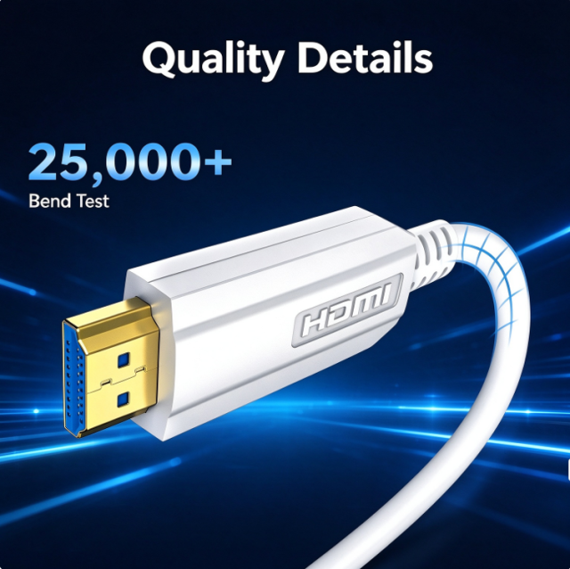 8K HDMI 2.1 Fiber Optic Cable 48Gbps 8K60Hz 4K240Hz HDMI Cable,DonvisTek,8K HDMI 2.1 Fiber Optic Cable 48Gbps 8K60Hz 4K240Hz HDMI Cable