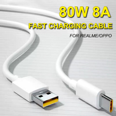80W TPE USB A to USB C Fast Charging Cable Support SuperDart & SuperVOOC,DonvisTek,80W TPE USB A to USB C Fast Charging Cable Support SuperDart & SuperVOOC
