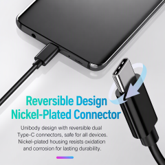 Samsung 100W USB-C to USB-C Fast Charging Cable | 6A Super Fast Charge & 40MB/s Data Sync Cord for Galaxy S24/S23/Note Series,DonvisTek,Samsung 100W USB-C to USB-C Fast Charging Cable | 6A Super Fast Charge & 40MB/s Data Sync Cord for Galaxy S24/S23/Note Series