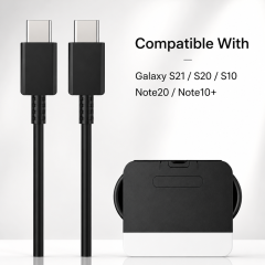 Samsung 100W USB-C to USB-C Fast Charging Cable | 6A Super Fast Charge & 40MB/s Data Sync Cord for Galaxy S24/S23/Note Series,DonvisTek,Samsung 100W USB-C to USB-C Fast Charging Cable | 6A Super Fast Charge & 40MB/s Data Sync Cord for Galaxy S24/S23/Note Series
