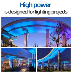 100W-600W high-power DMX512 floodlight,YUEYAO - Premium Outdoor Lighting Manufacturer,Outdoor High Power LED Flood Light