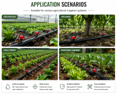 Red Cap Drip Irrigation Emitter for Agricultural Irrigation,Aquagrowirrigation,Drip Irrigation Emitter | Agricultural Irrigation Dripper Supplier - GrowMate