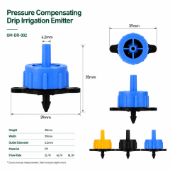 Pressure Compensating Drip Irrigation Emitter,Aquagrowirrigation,Pressure Compensating Drip Irrigation Emitter | Greenhouse Agricultural Dripper