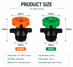 360° Rotating Micro Sprinkler for Agricultural Irrigation,Aquagrowirrigation,360° Rotating Micro Sprinkler for Agricultural Irrigation