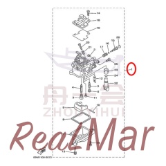 CARBURETOR ASSY 1 (69M-14301-00),Dimo,CARBURETOR ASSY 1 (69M-14301-00)-Dimo