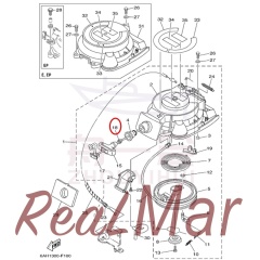 .DAMPER (6A0-15789-00),Dimo,.DAMPER (6A0-15789-00)-Dimo