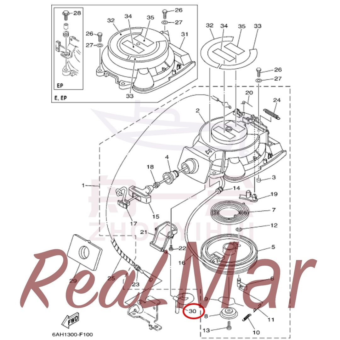 PIPE 6 (6AH-24316-00),Dimo,PIPE 6 (6AH-24316-00)-Dimo