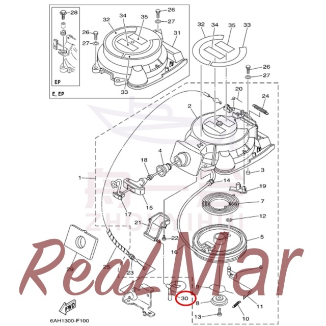 PIPE 6 (6AH-24316-00),Dimo,PIPE 6 (6AH-24316-00)-Dimo