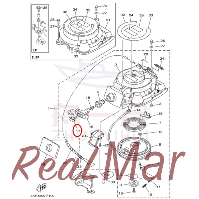 .COVER (6F5-15779-02),Dimo,.COVER (6F5-15779-02)-Dimo