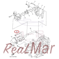 BOLT  FLANGE (95895-06100),Dimo,BOLT  FLANGE (95895-06100)-Dimo